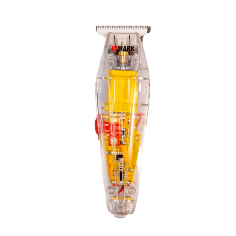 WMARK Nouveau Tondeuse Numérique Transparent Style Tative Tondeuse Rechargeable Professionnelle Clipper 6500 RPM Avec 1400 Batterie