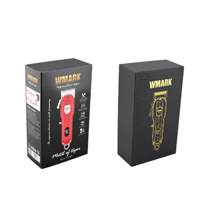 Tondeuse à Cheveux NG-2025, Avec ou Sans Fil En Métal, Avec Ecran LCD, 2500mAh, 6500 RPM, Lame 9CR18