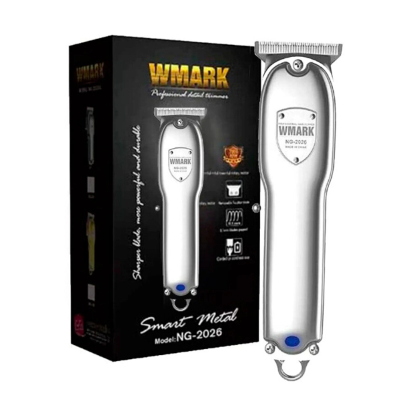 Tondeuse Electrique Pour Barbe et Cheveux, Rasoir de Voiture, Coupe Zéro, Lame Large en T - WMARK NG-2026