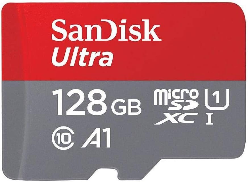 SANDISK CARTE MEMOIRE MICRO SD 128GB ULTRA MICROSDXC UHS-I CARD