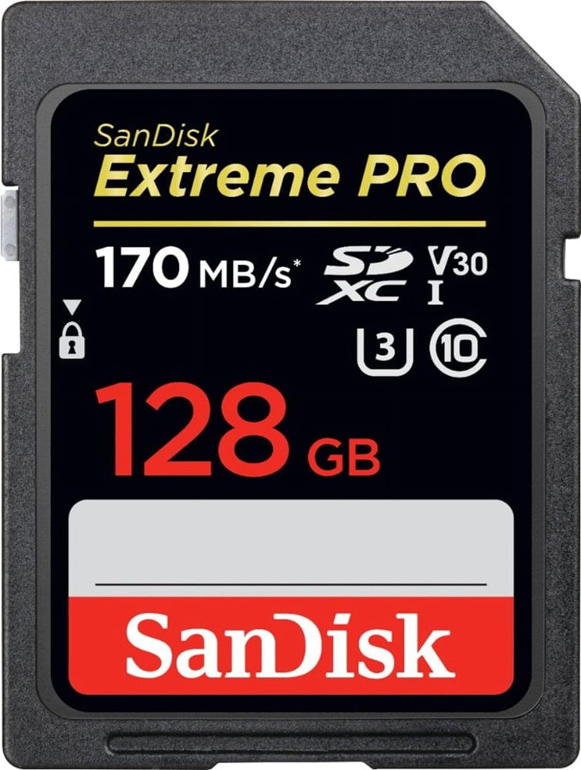 SANDISK CARTE MEMOIRE SD 128GB EXTREME PRO SDXC UHS-I CARD 170MB/S