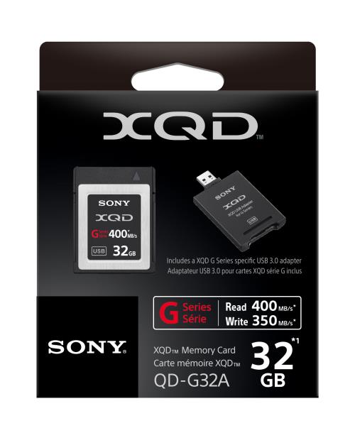 SONY CARTE MEMOIRE XQD USB QD-G32A 32GB
