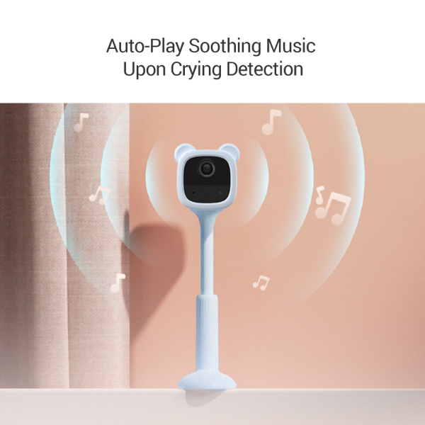 EZVIZ - Caméra IP Wi-Fi intérieur Pour Bébé Alimenté par Batterie 2MP - CS-BM1. – Image 3