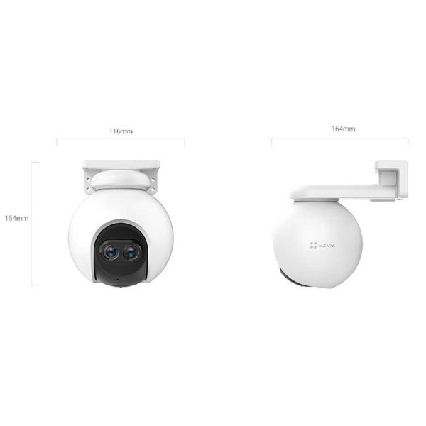 EZVIZ - Caméra Wi-Fi extérieur Double Objectif Full HD (1920 x 1080) - Jour/Nuit (vision nocturne couleur) - CS-C8PF – Image 3