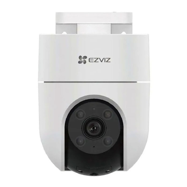 EZVIZ - Caméra IP Wi-Fi d'extérieur panoramique et inclinable 2K+ 4MP Jour/Nuit - CS-H8c
