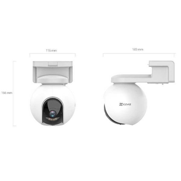 EZVIZ - Caméra IP Wi-Fi d'extérieur motorisée 2K+ 4MP Jour/Nuit - CS-HB8 – Image 2