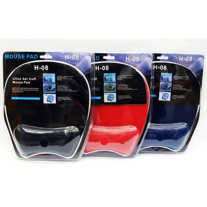 Tapis de souris Soft Gel avec support poignet H08