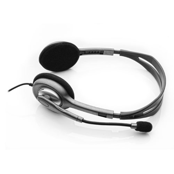 Casque Ordinateur Filaire Logitech H110 avec micro – Image 4