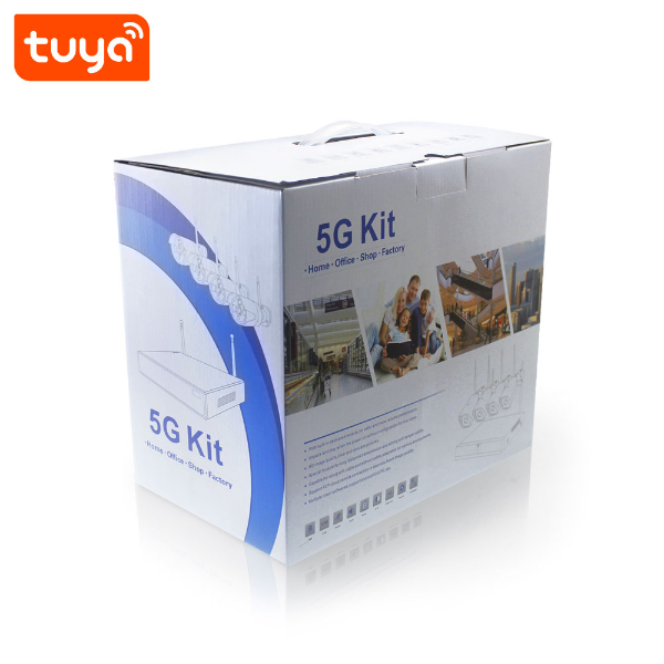 Kit 4 de Caméra Surveillance (Vidéosurveillance) WiFi Intelligent 5G NVR – Image 5
