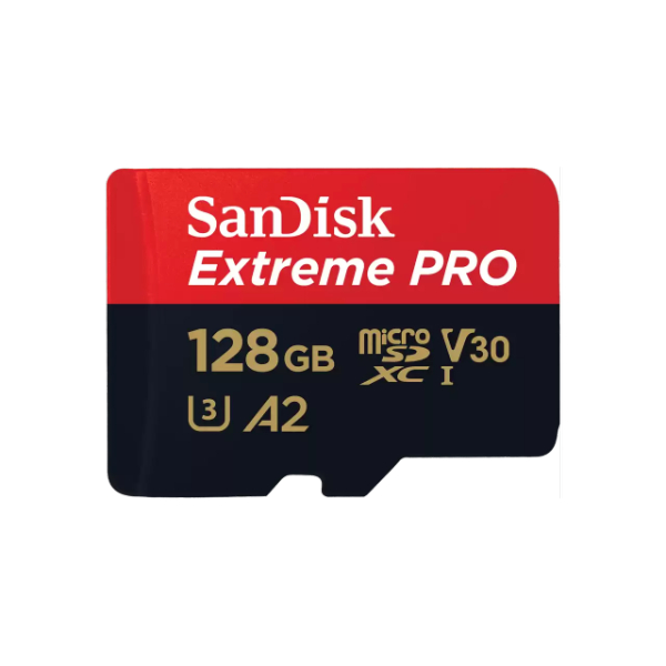 Carte Mémoire SanDisk SD 128GB Extreme Pro UHS-I U3 Classe 10 200MB/s