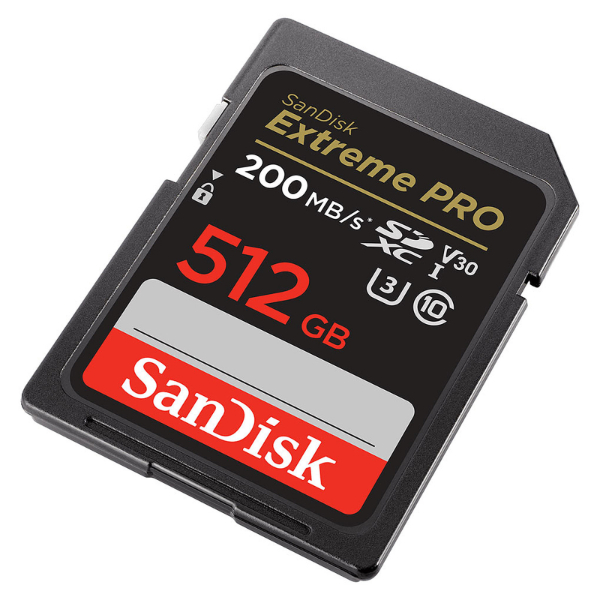 Carte mémoire SanDisk SD 512Gb Extreme Pro UHS-I U3 Classe 10 200MB/s – Image 5