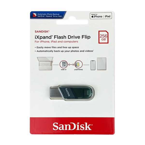 Clé USB 256Gb à double connectique USB / Lightning (Sea Green) – Image 7