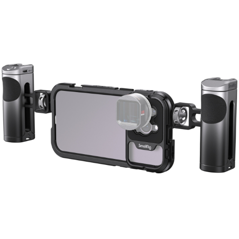 Kit de cage vidéo mobile (double portable) pour iPhone 14 Pro Max SmallRig 4078