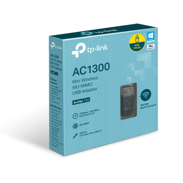 Adaptateur USB sans fil double bande AC1300 (AC867 + N400)