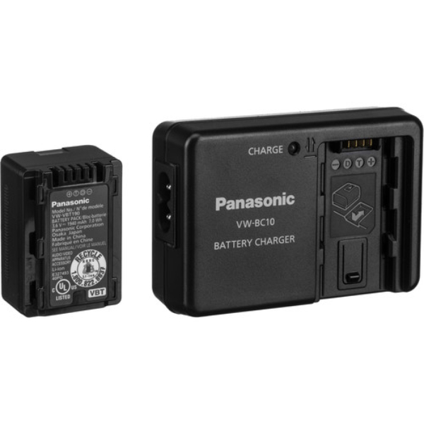 Chargeur Numérique PANASONIC VW-BC10 Pour Batterie Panasonic VW-VBT190 - VW-VBT190E-K
