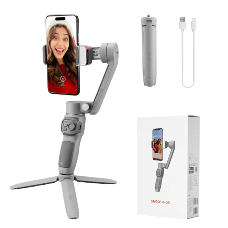 Stabilisateur de cardan 3 axes pour smartphone Zhiyun SMOOTH-Q3