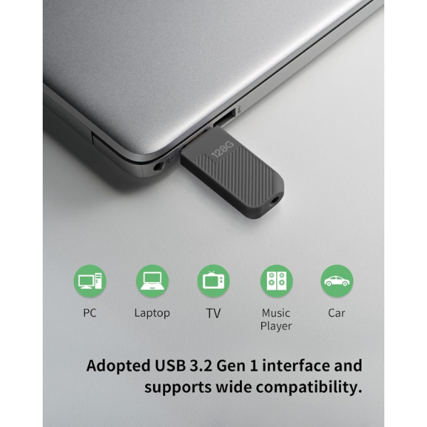 Clé USB Acer UP300 128GB USB 3.2 Gen 1 Noir – Image 4