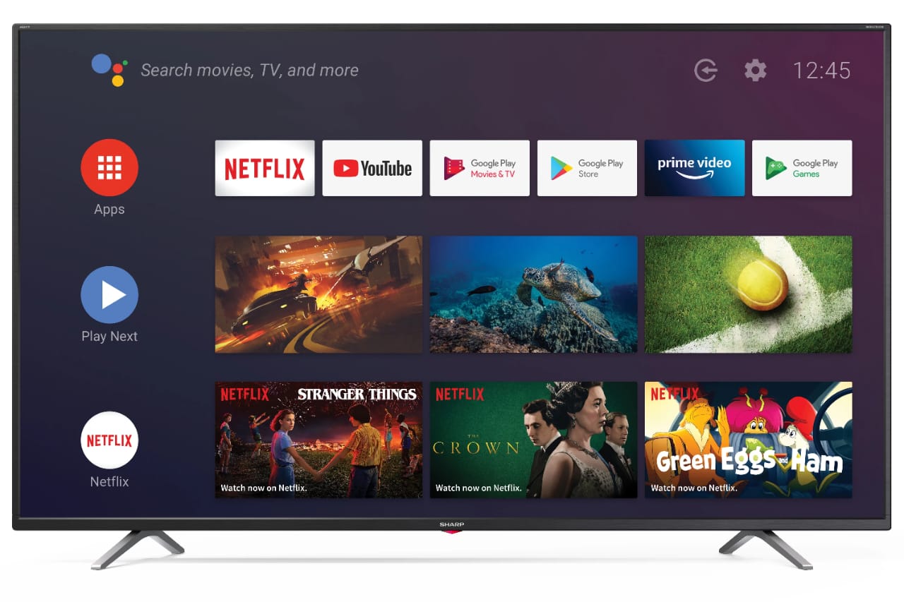 TELEVISEUR SHARP 65" LED SMART ANDROID 4TC65DL6NX Vente achat Dakar Sénégal