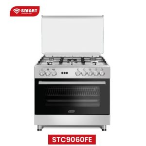 CUISINIERE SMART TECHNOLOGY 5FEUX 90X60 A GAZ HAUT DE GAME GRIS STC9060FE Vente Achat Dakar Sénégal
