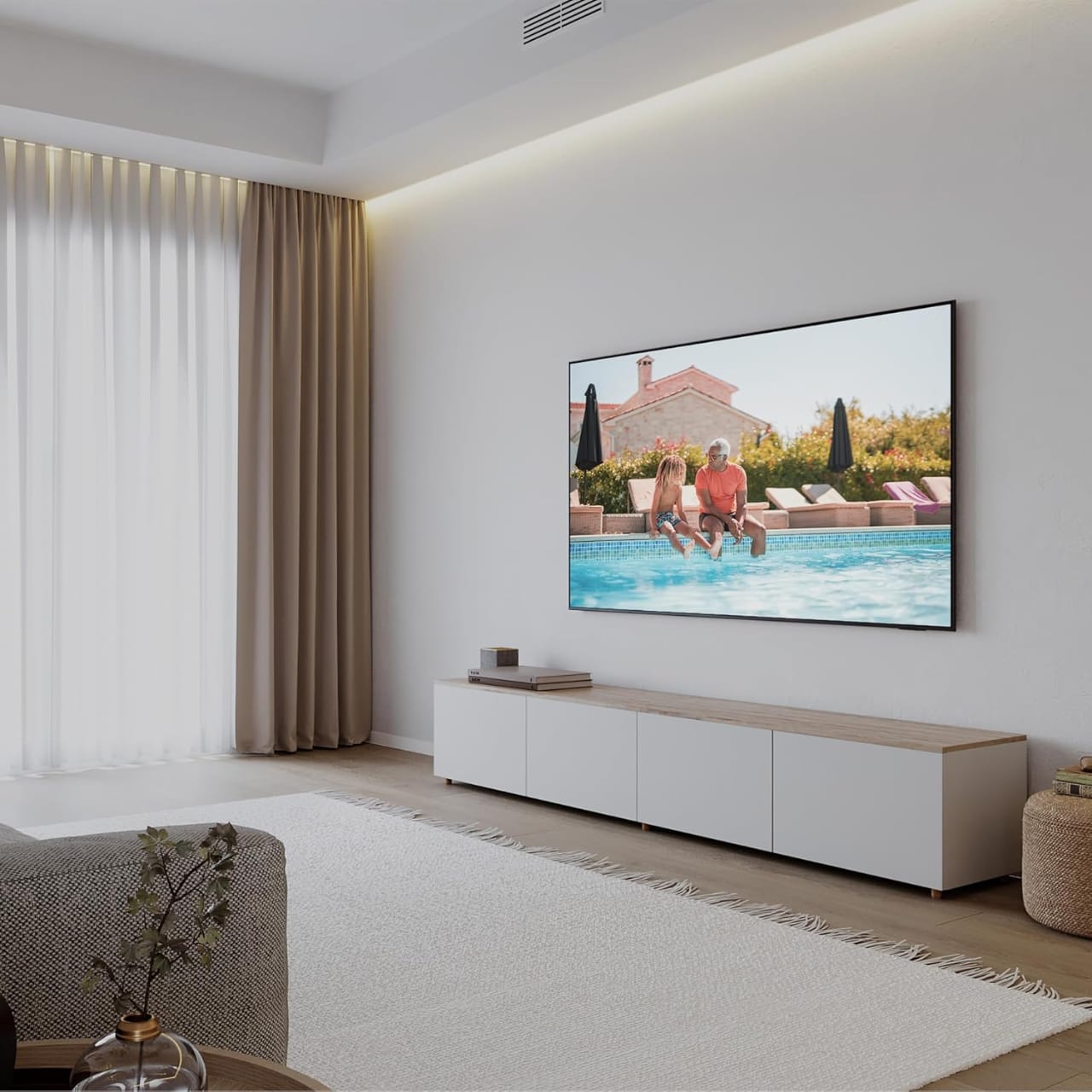 TELEVISEUR SAMSUNG 75" SMART ANDROID 4K 75DU8000 Vente achat Dakar Sénégal