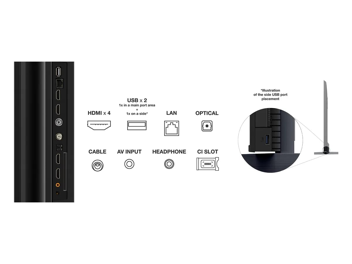 TELEVISEUR TCL 98" SMART GOOGLE TV 4K HDR10 98P745D Vente achat Dakar Sénégal