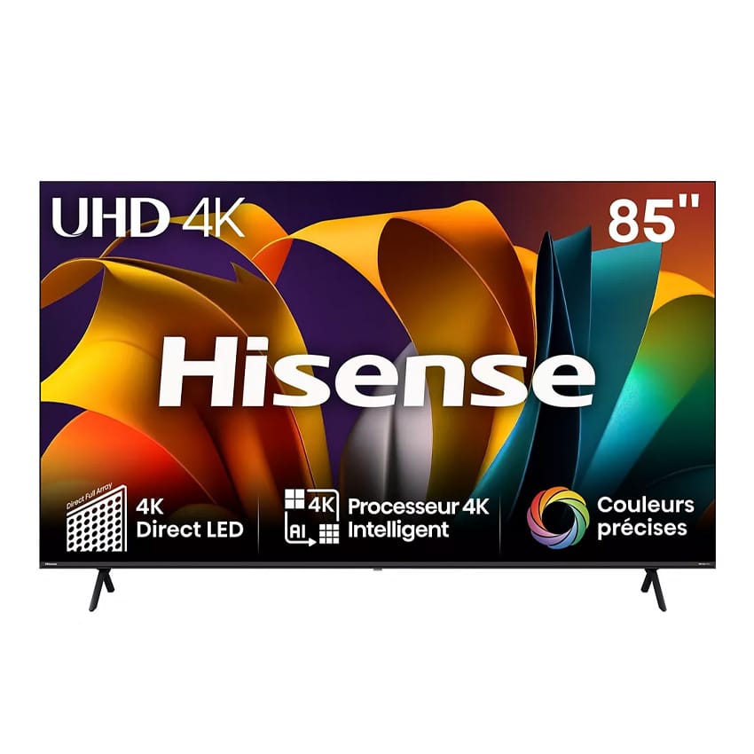 TELEVISEUR HISENSE 85" LED SMART VIDAA UHD 4K 85A6N Vente achat Dakar Sénégal