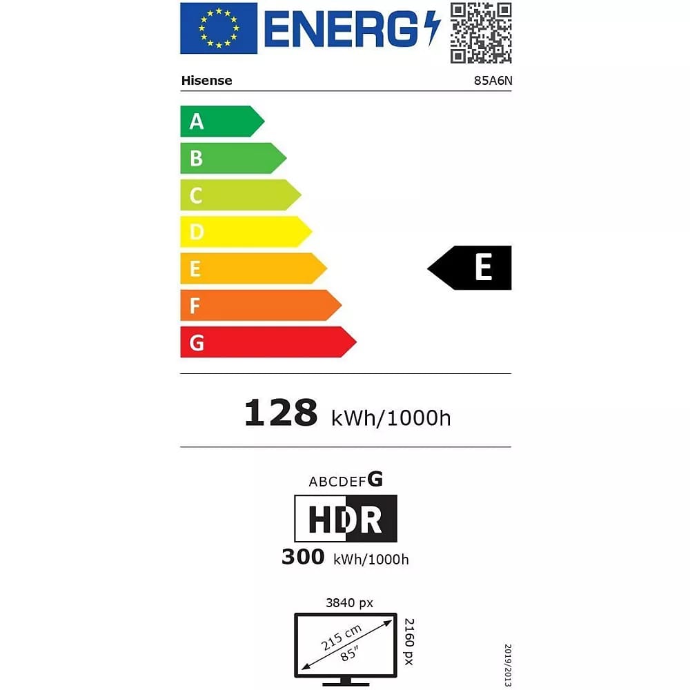 TELEVISEUR HISENSE 85" LED SMART VIDAA UHD 4K 85A6N Vente achat Dakar Sénégal