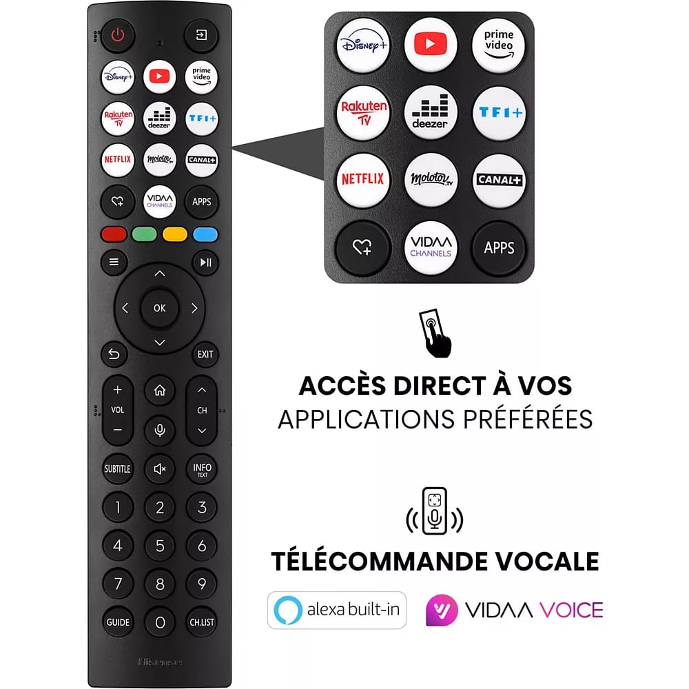 TELEVISEUR HISENSE 85" LED SMART VIDAA UHD 4K 85A6N Vente achat Dakar Sénégal