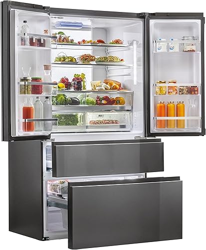 REFRIGERATEUR HAIER SIDE BY SIDE 4PORTES FRENCH DOOR 1000LITRES NOIR HS26FSNAAAA Vente achat Dakar Sénégal