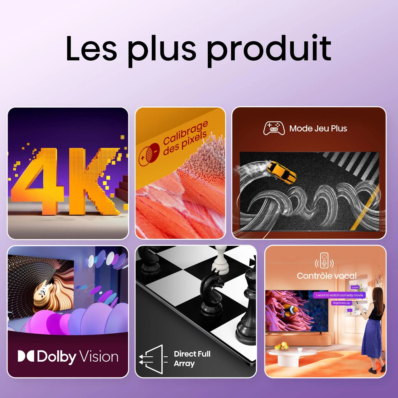 TELEVISEUR HISENSE 58" LED UHD 4K SMART VIDAA 58A6K Vente achat Dakar Sénégal