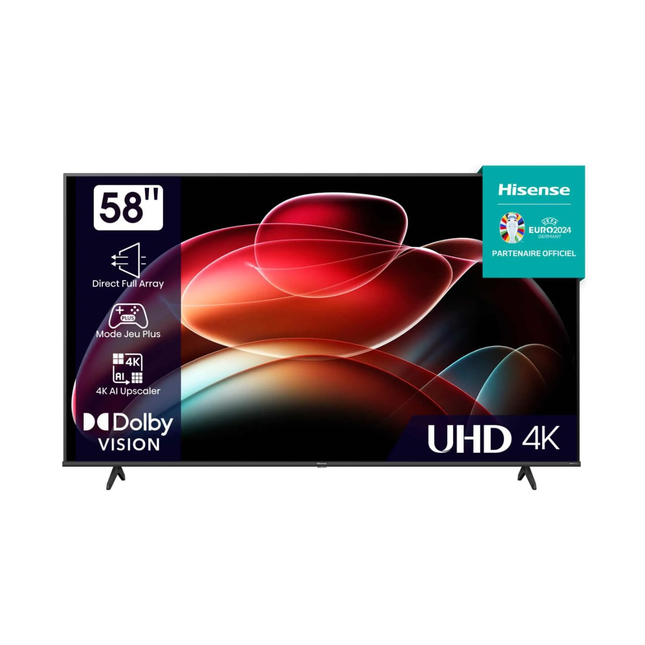 TELEVISEUR HISENSE 58" LED UHD 4K SMART VIDAA 58A6K Vente achat Dakar Sénégal