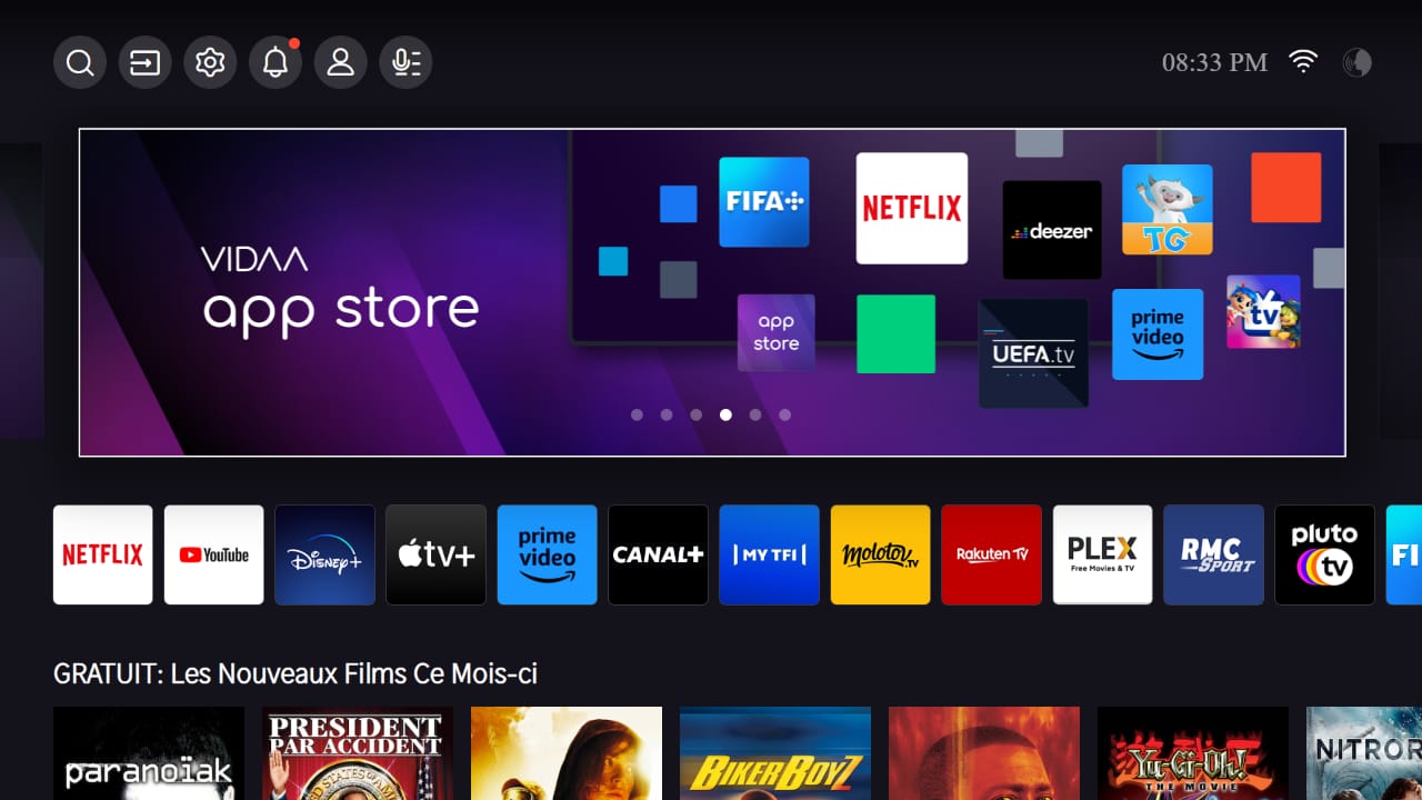 TELEVISEUR HISENSE 58" LED UHD 4K SMART VIDAA 58A6K Vente achat Dakar Sénégal