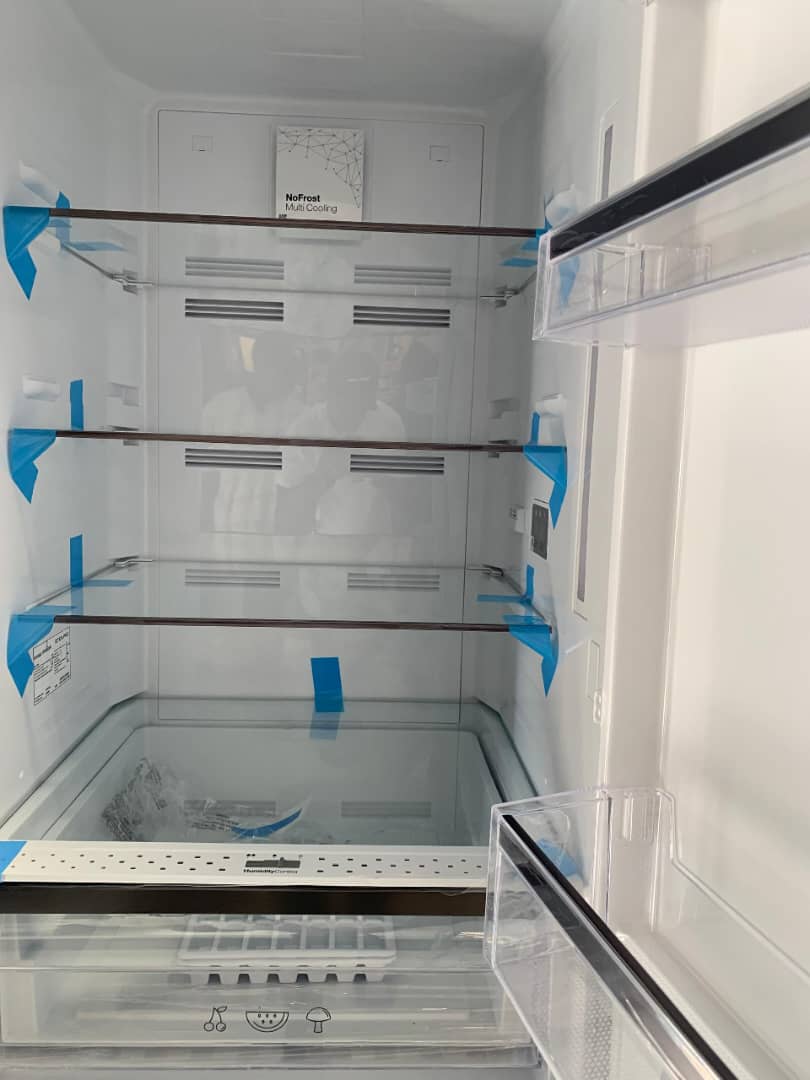 REFRIGERATEUR ENDURO COMBINE 3TIROIRS 450LITRES NOFROST VITRE BEIGE RCN450GD / RCN450GDBR – Image 3
