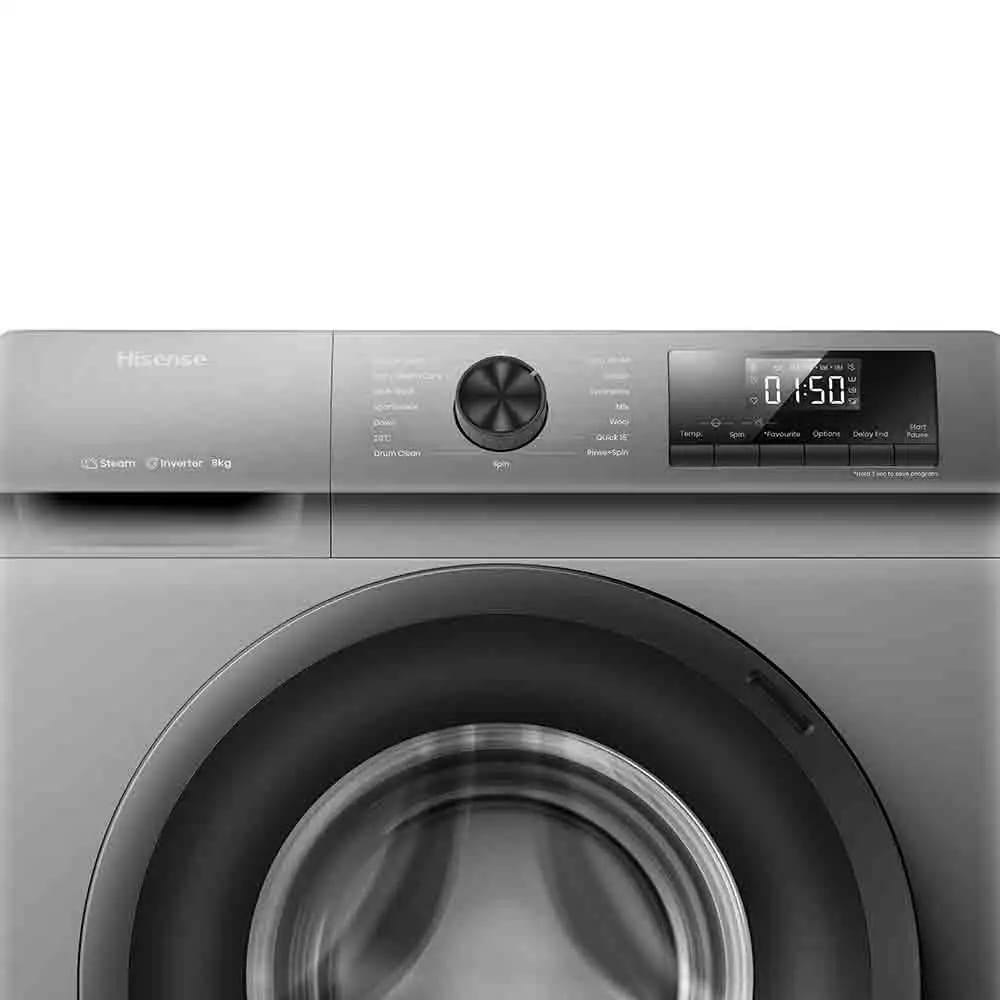 MACHINE A LAVER HISENSE 8KG INVERTER FRONT LOAD GRIS WFQP8014EVMT Vente achat Dakar Sénégal