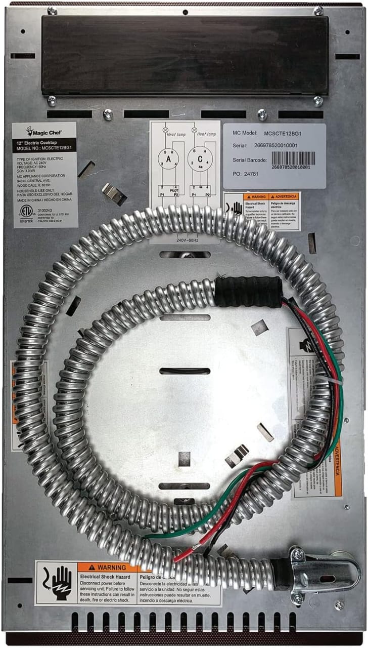 PLAQUE ENCASTRABLE 2FEUX MAGIC CHEF INDUCTION ELECTRIQUE MCSCTE12BG1 Vente achat Dakar Sénégal