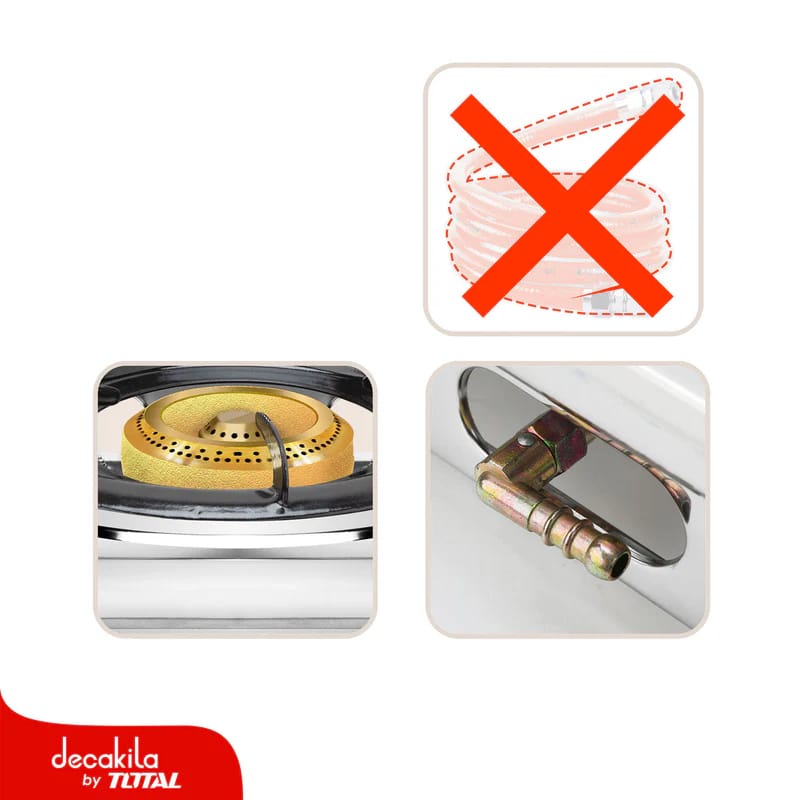PLAQUE DE CUISSON A GAZ DECAKILA 1FEU KMGS039M Vente achat Dakar Sénégal