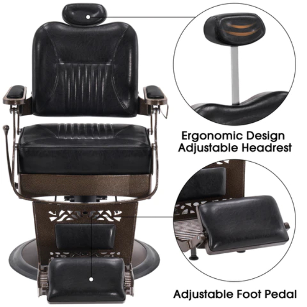 Chaise Coiffeur RS-BC8754 Noir Vente achat Dakar Sénégal