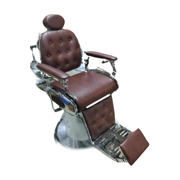 Chaise Coiffeur RS-BC8796BR Marron Cadre Chrome Vente achat Dakar Sénégal