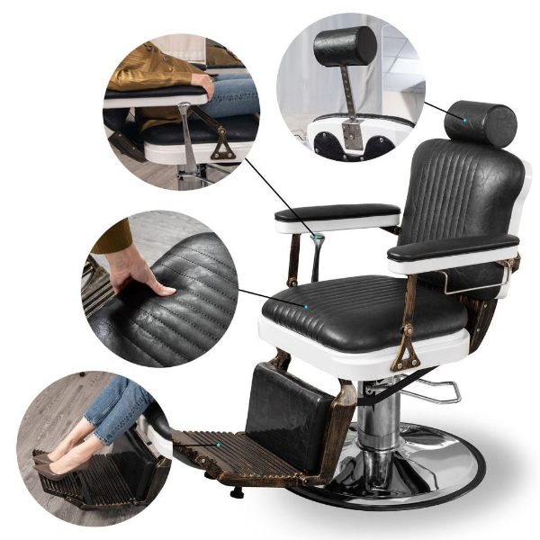 Chaise Coiffeur RS-BC8754 Noir Vente achat Dakar Sénégal
