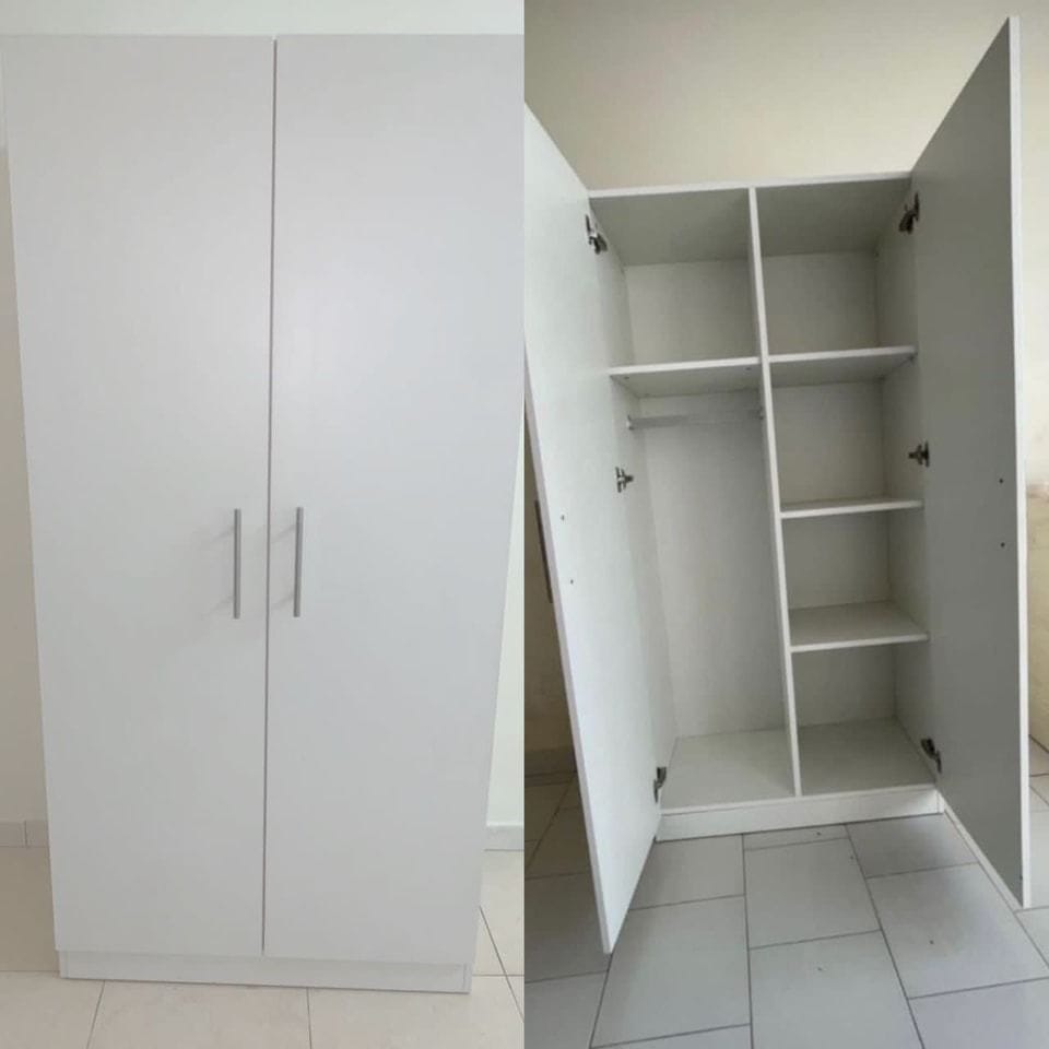 ARMOIRE 2BATTANTS 850X450X750 CM BLANC ARB002 Vente achat Dakar Sénégal