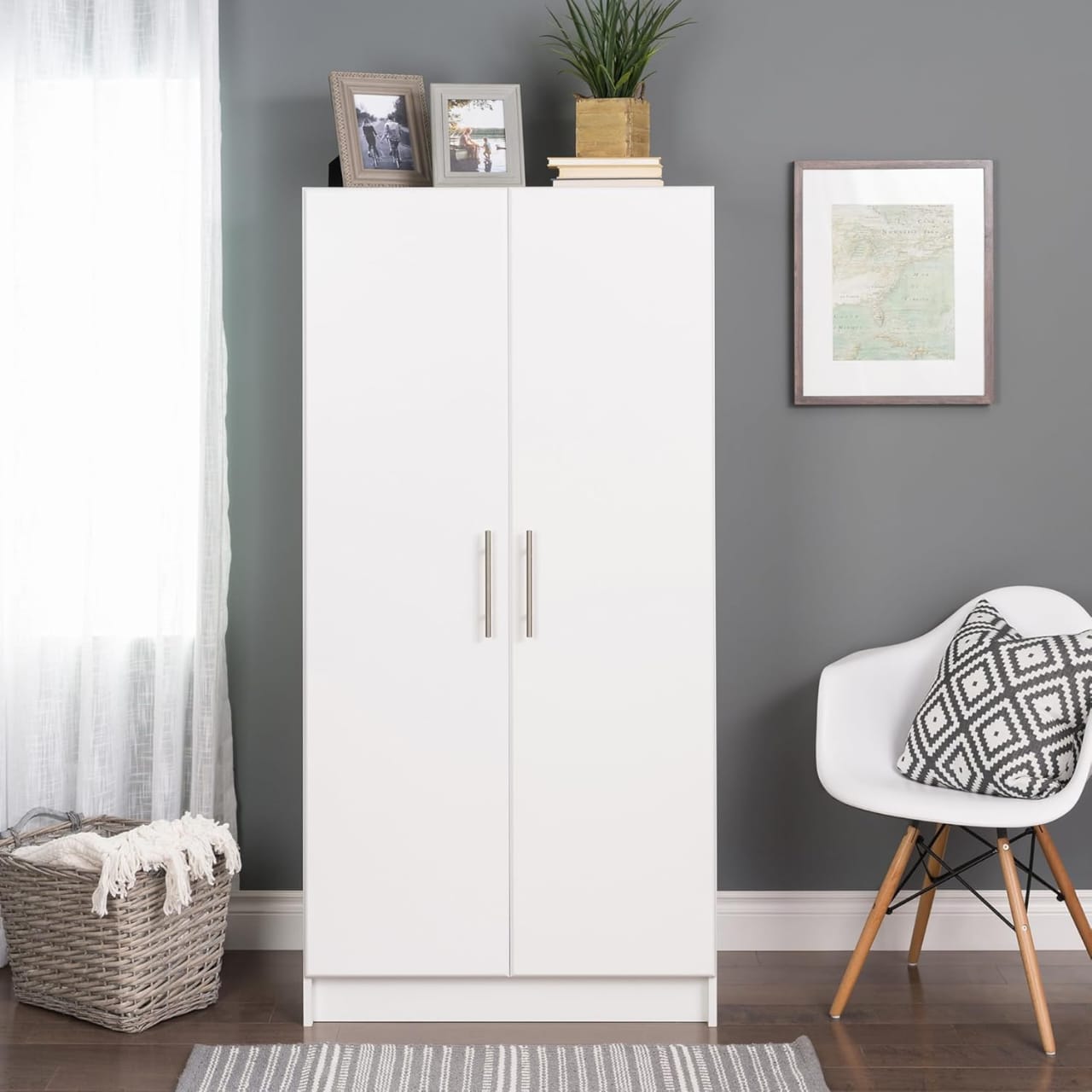 ARMOIRE 2BATTANTS 850X450X750 CM BLANC ARB002 Vente achat Dakar Sénégal