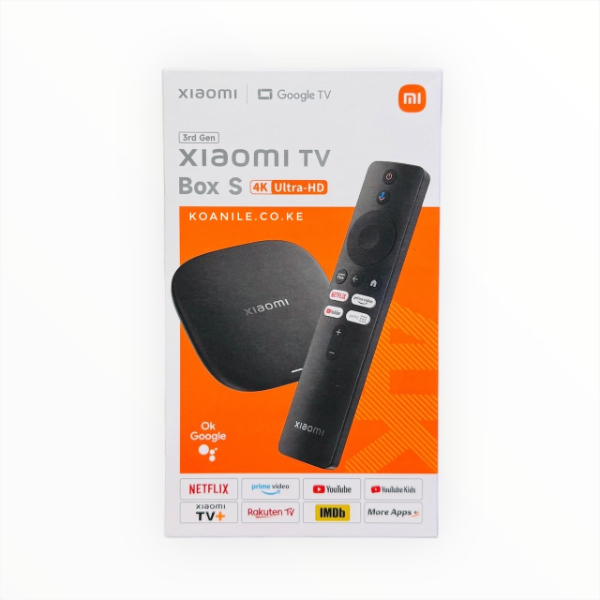 Xiaomi TV Box S 4K Ultra-HD 3rd Gen- Vente achat Dakar Sénégal