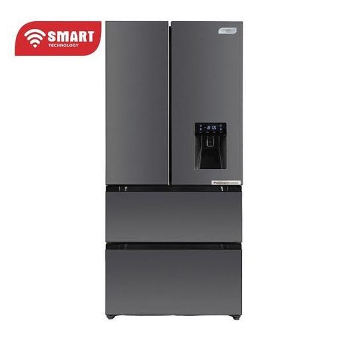 REFRIGERATEUR SMART TECHNOLOGY SIDE BY SIDE 2TIROIRS + FONTAINE INVERTER STCB709WS Vente achat Dakar Sénégal