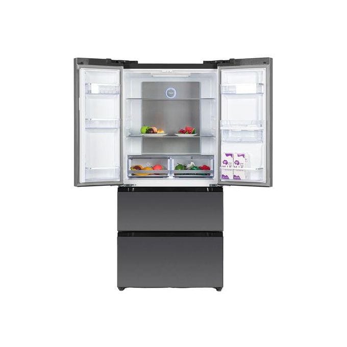 REFRIGERATEUR SMART TECHNOLOGY SIDE BY SIDE 2TIROIRS + FONTAINE INVERTER STCB709WS Vente achat Dakar Sénégal