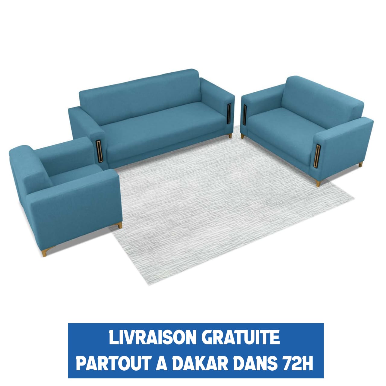 SALON CANAPE 7PLACES COULEUR AU CHOIX RELAX Vente achat Dakar Sénégal