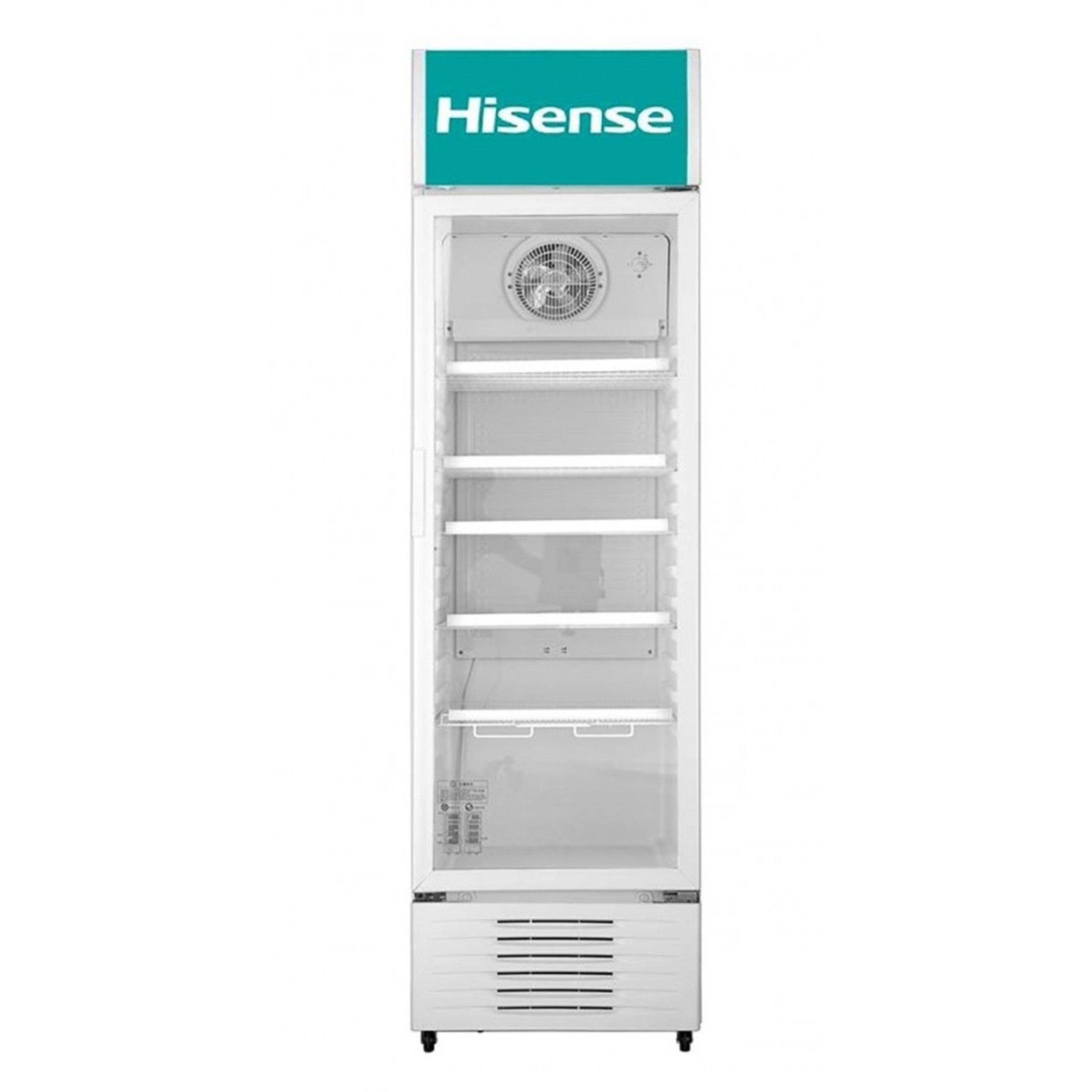 REFRIGERATEUR HISENSE VERTICAL 382LITRES VITRINE FL50FC