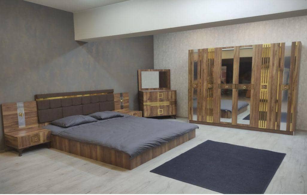 CHAMBRE A COUCHER 6BATTANTS 5PIECES MILA DORE CREME CAC012 3219 Vente achat Dakar Sénégal