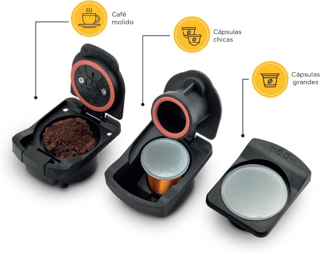 MACHINE A CAFE GERMANICA MULTI CAPSULES NOIR BLANC GECM10CAP Vente achat Dakar Sénégal