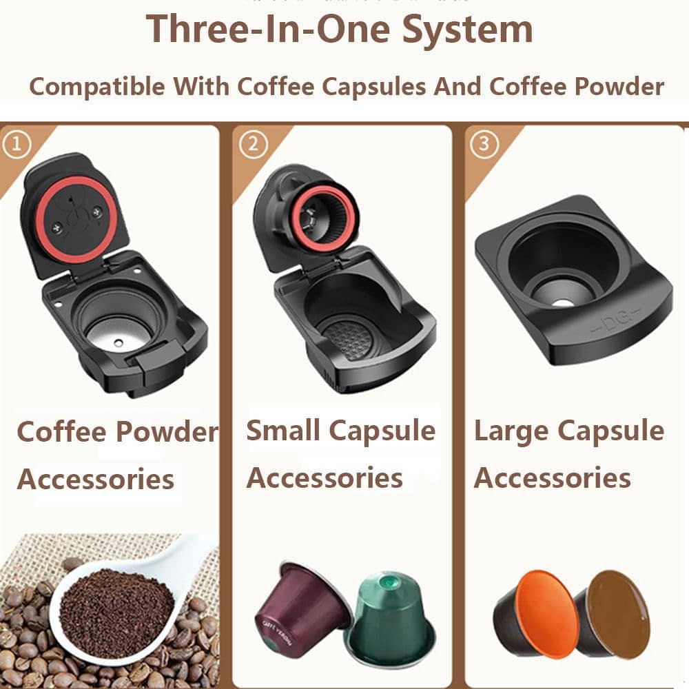 MACHINE A CAFE GERMANICA MULTI CAPSULES NOIR BLANC GECM10CAP Vente achat Dakar Sénégal