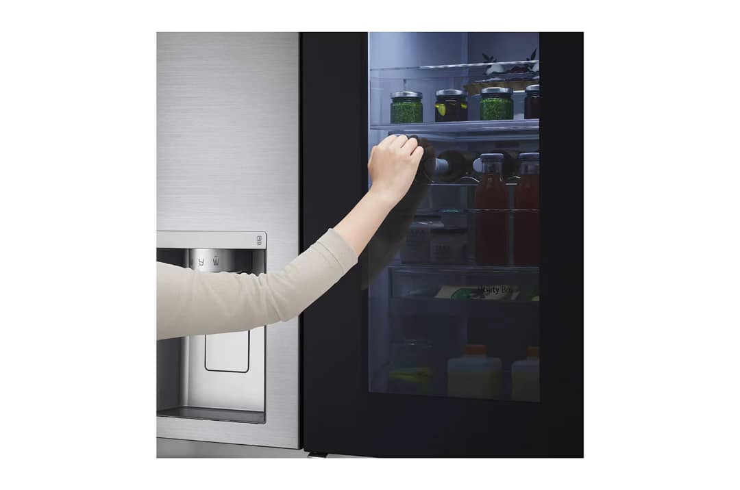 REFRIGERATEUR LG SIDE BY SIDE 4PORTES AVEC FONTAINE GRIS GC-X257CSEW Vente achat Dakar Sénégal